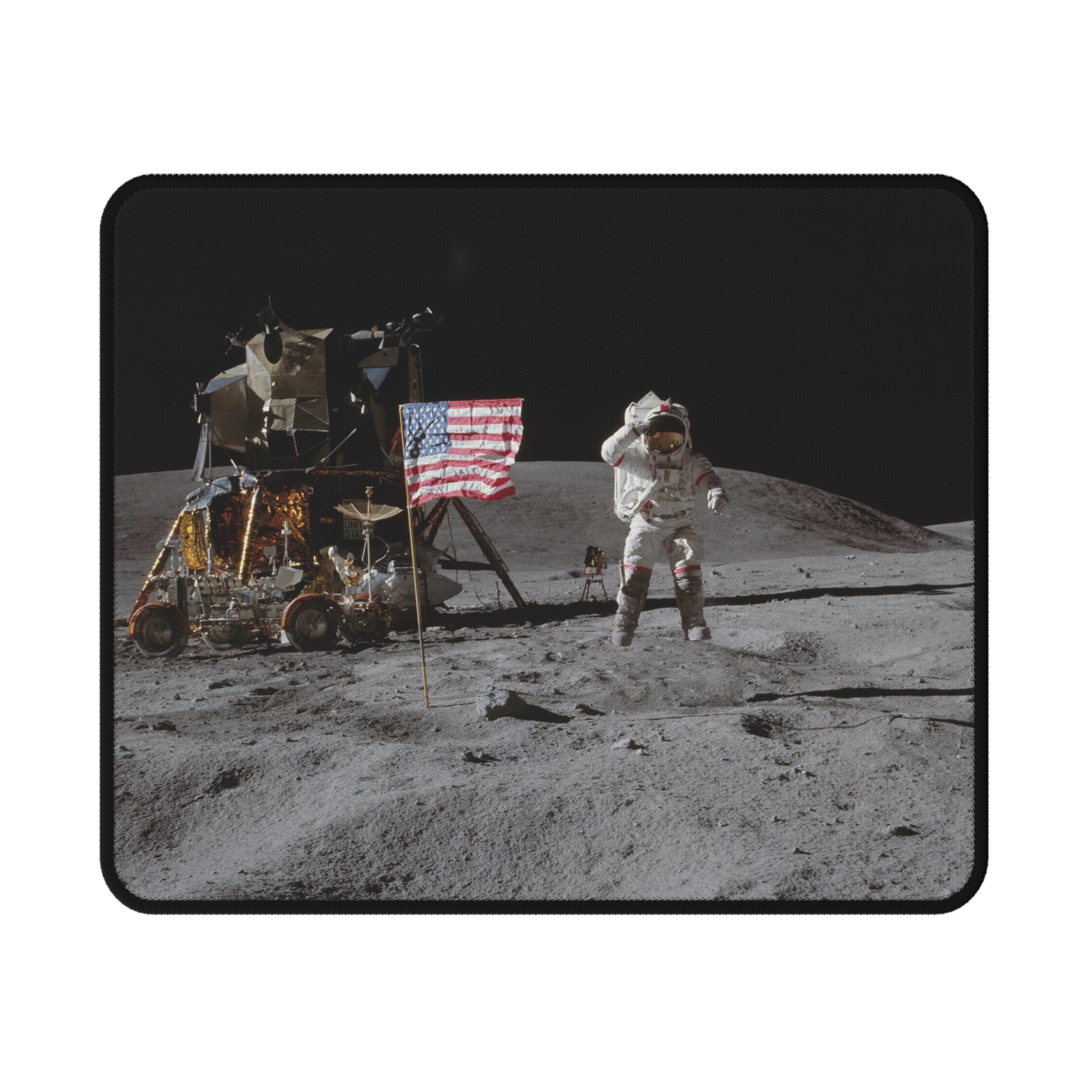 NASA Mouse Pad | NASA Non-Slip Mouse Pads | Astronaut John Young Mouse Pad