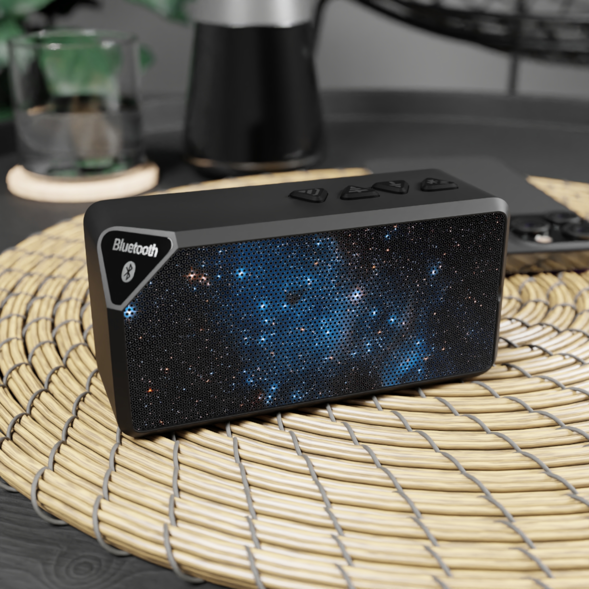 Hubble Galaxy Bluetooth Speaker — Portable Starry Night Wireless Speaker - Image 3