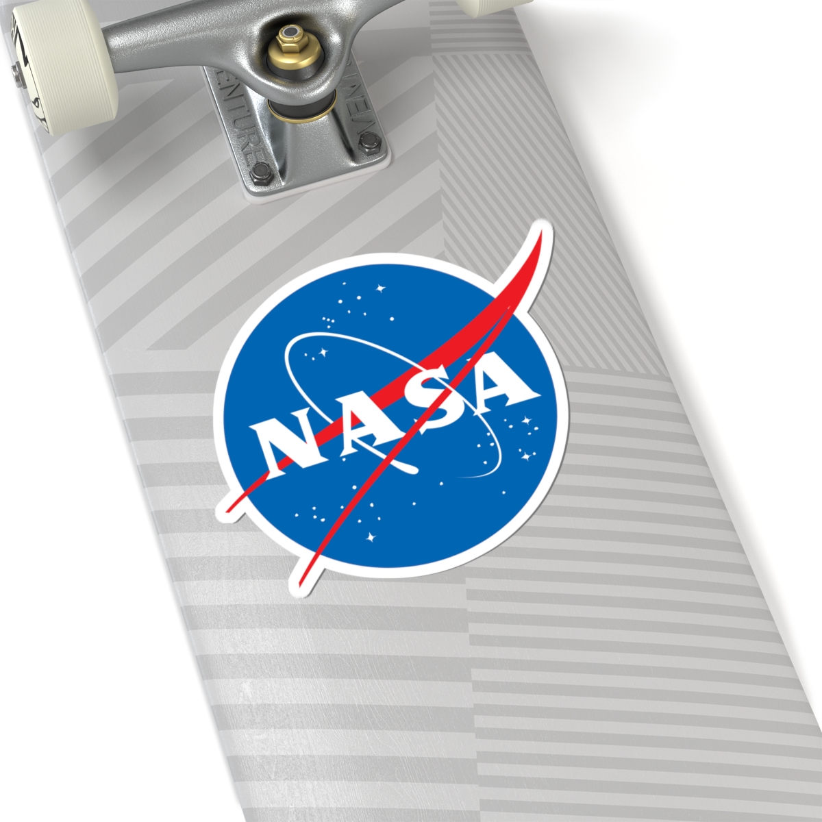 NASA Logo Kiss-Cut Sticker — Space Program Emblem Decal - Image 8