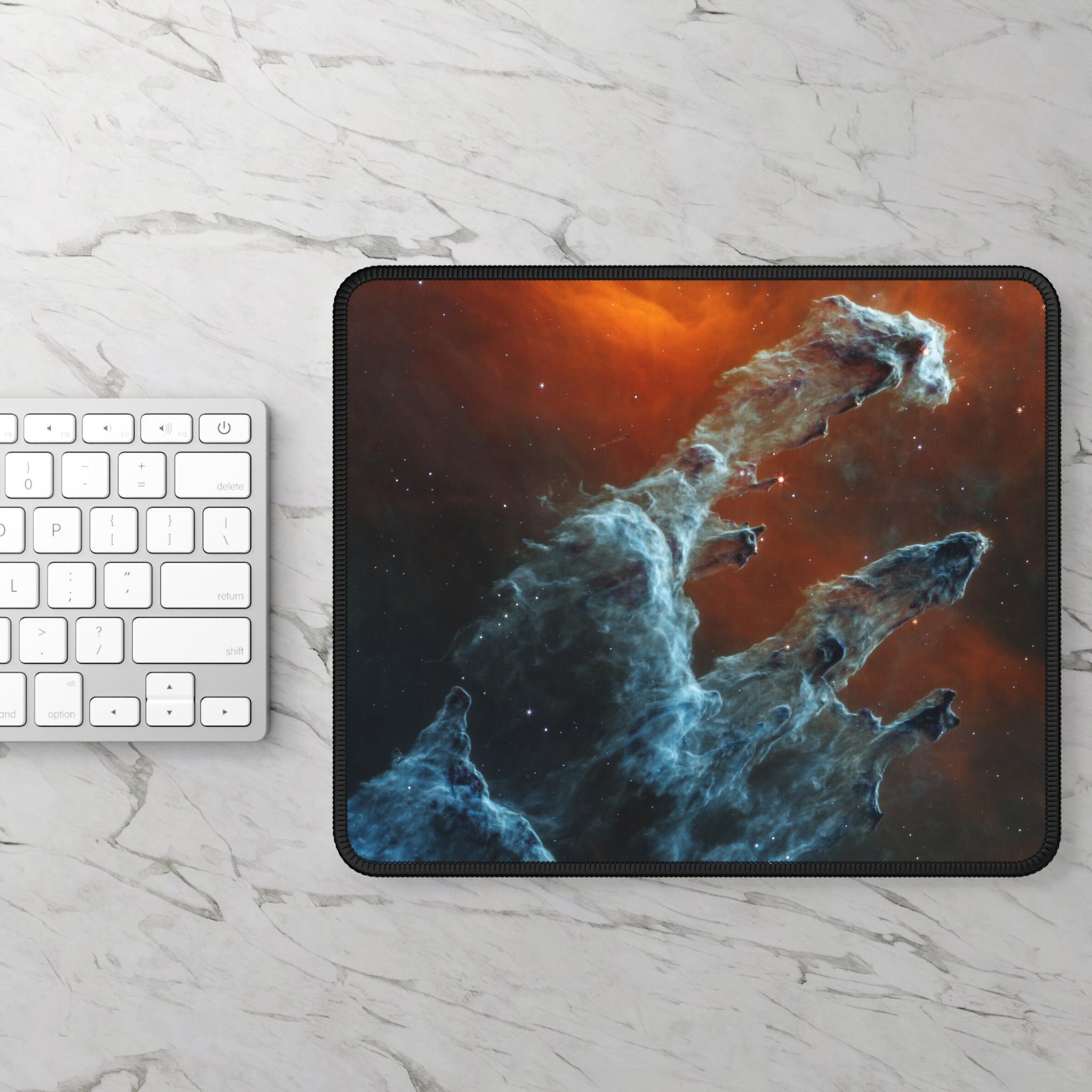 Pillars of Creation Gaming Mouse Pad | NASA Mousepad | James Webb Telescope Mouse Pad - Image 2