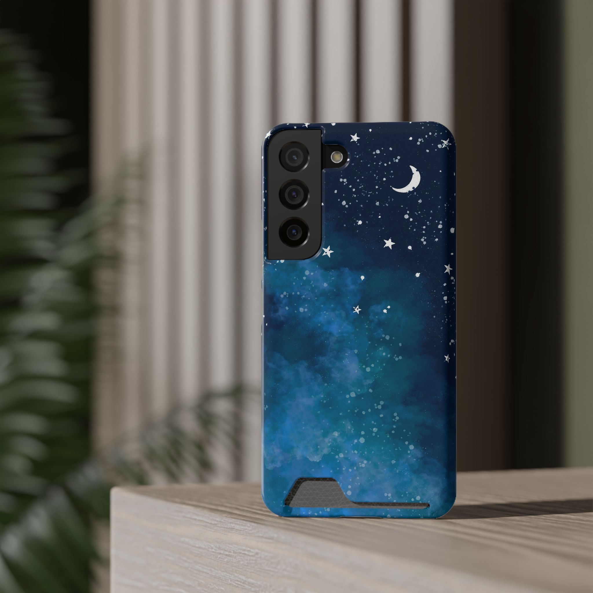 Galaxy Phone Case | Galaxy iPhone/Samsung Case With Card Holder | Space Phone Case for iPhone/Samsung - Image 4