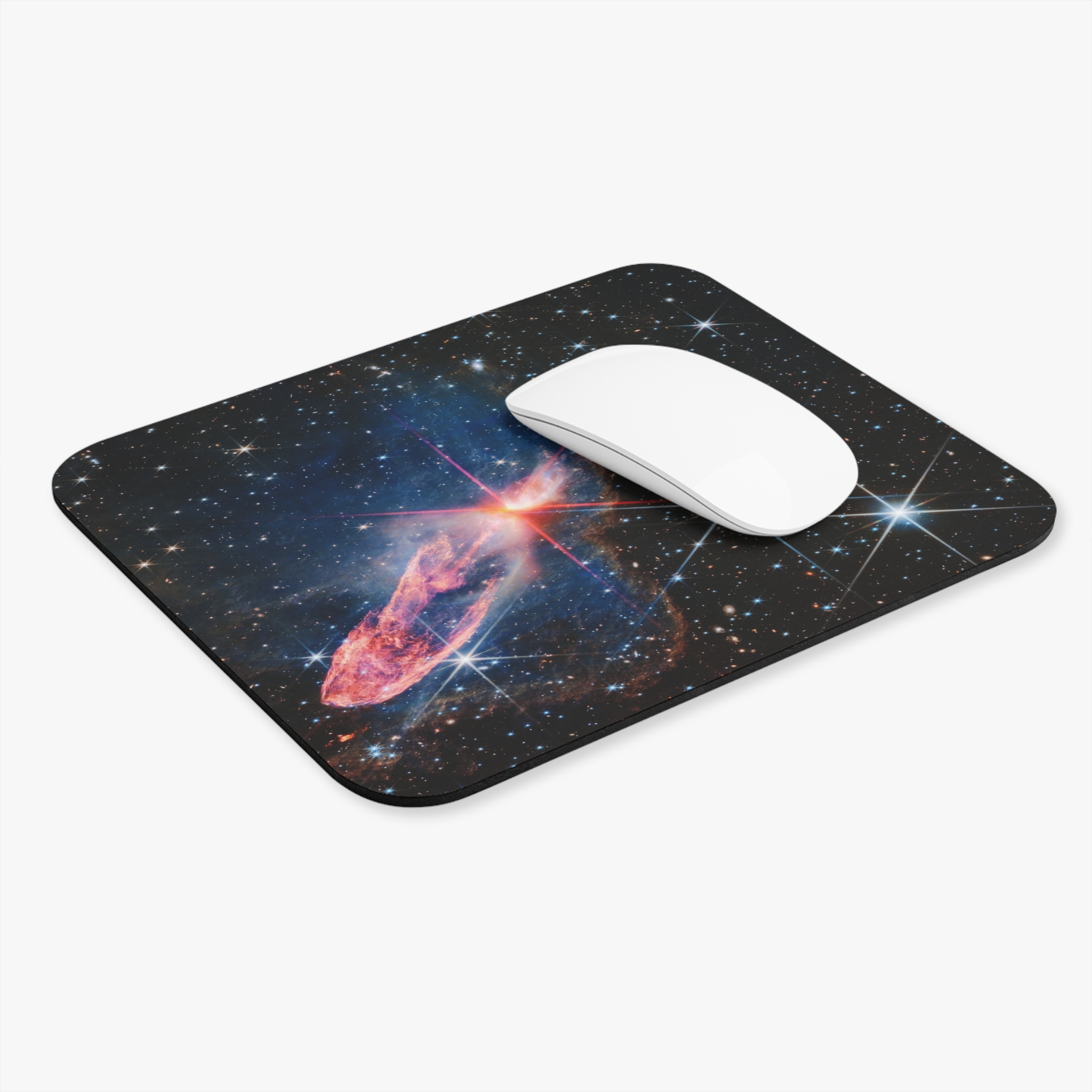 NASA James Webb Mousepad | Infrared Image of Actively Forming Stars | NASA Mouse Pad (Rectangle) - Image 3