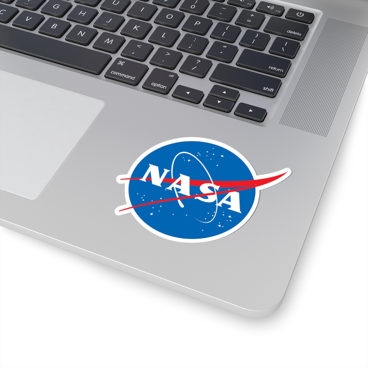 NASA Logo Kiss-Cut Sticker — Space Program Emblem Decal