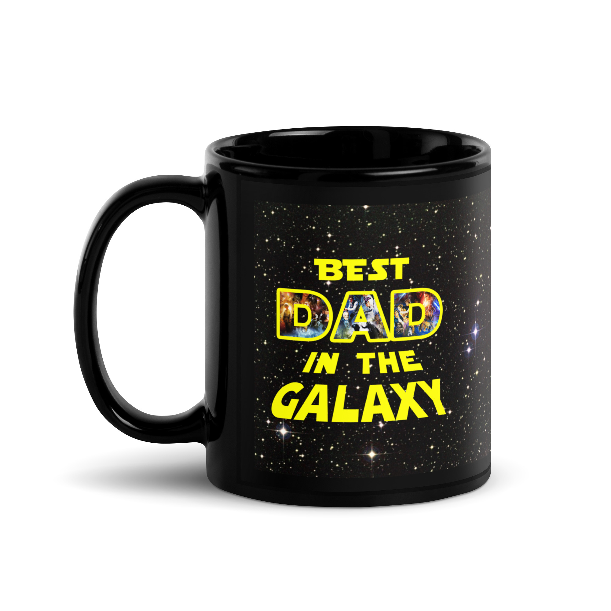 Best Dad in the Galaxy Mug | NASA Space Coffee Mug - Image 2
