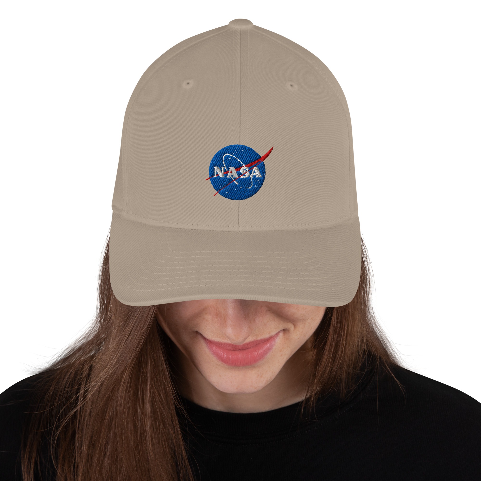 NASA Logo Hat | NASA Meatball Logo Structured Twill Cap - Image 17