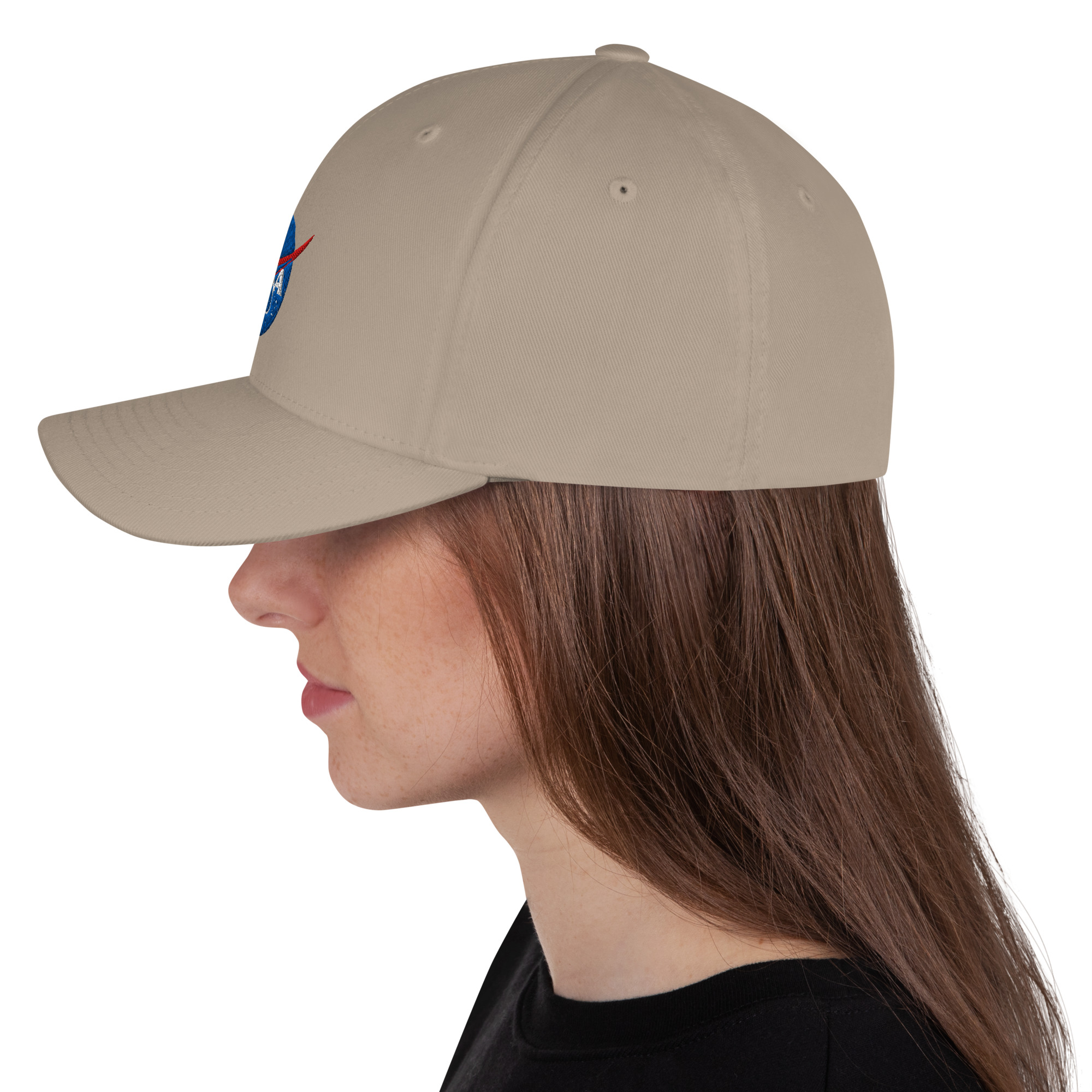 NASA Logo Hat | NASA Meatball Logo Structured Twill Cap - Image 19