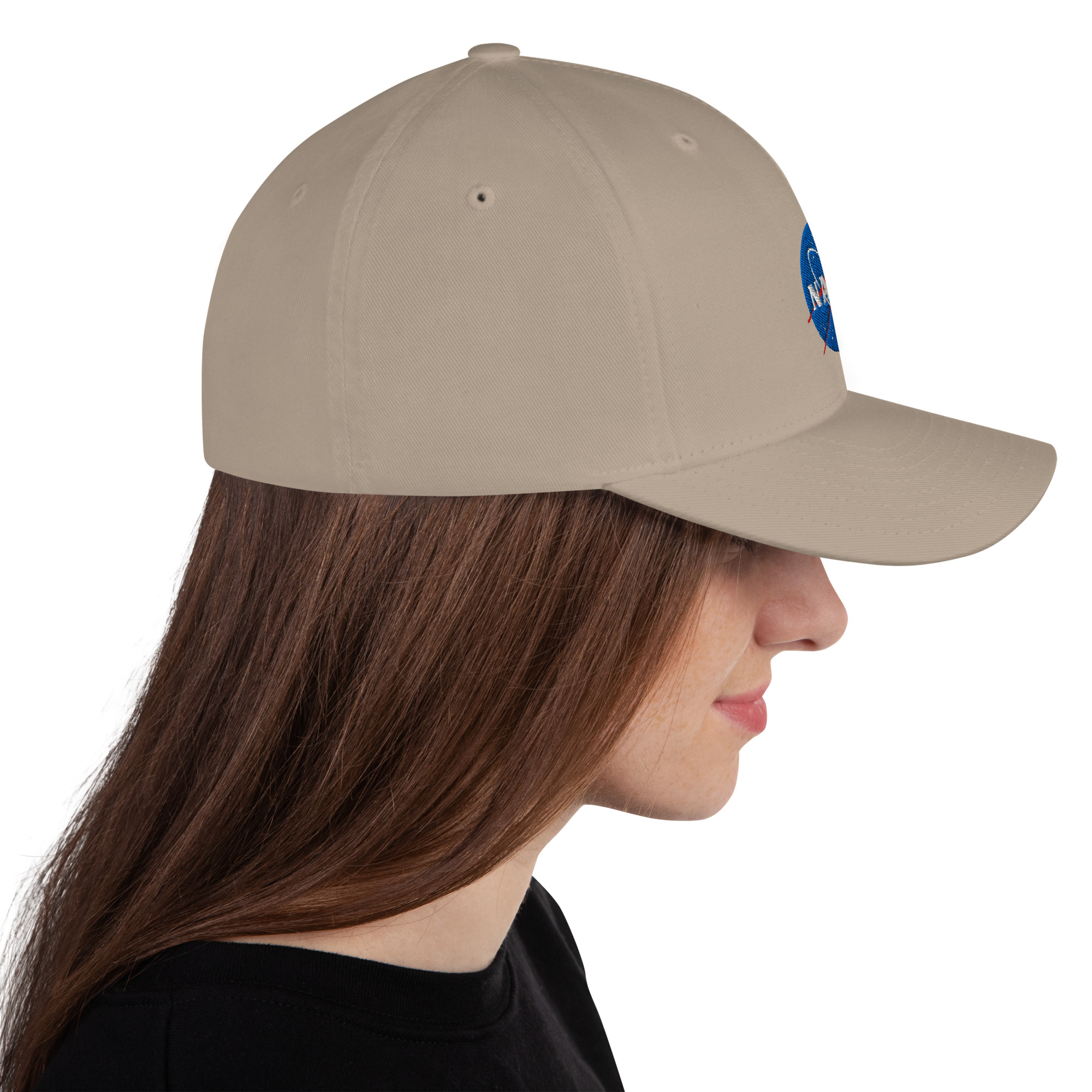 NASA Logo Hat | NASA Meatball Logo Structured Twill Cap - Image 20