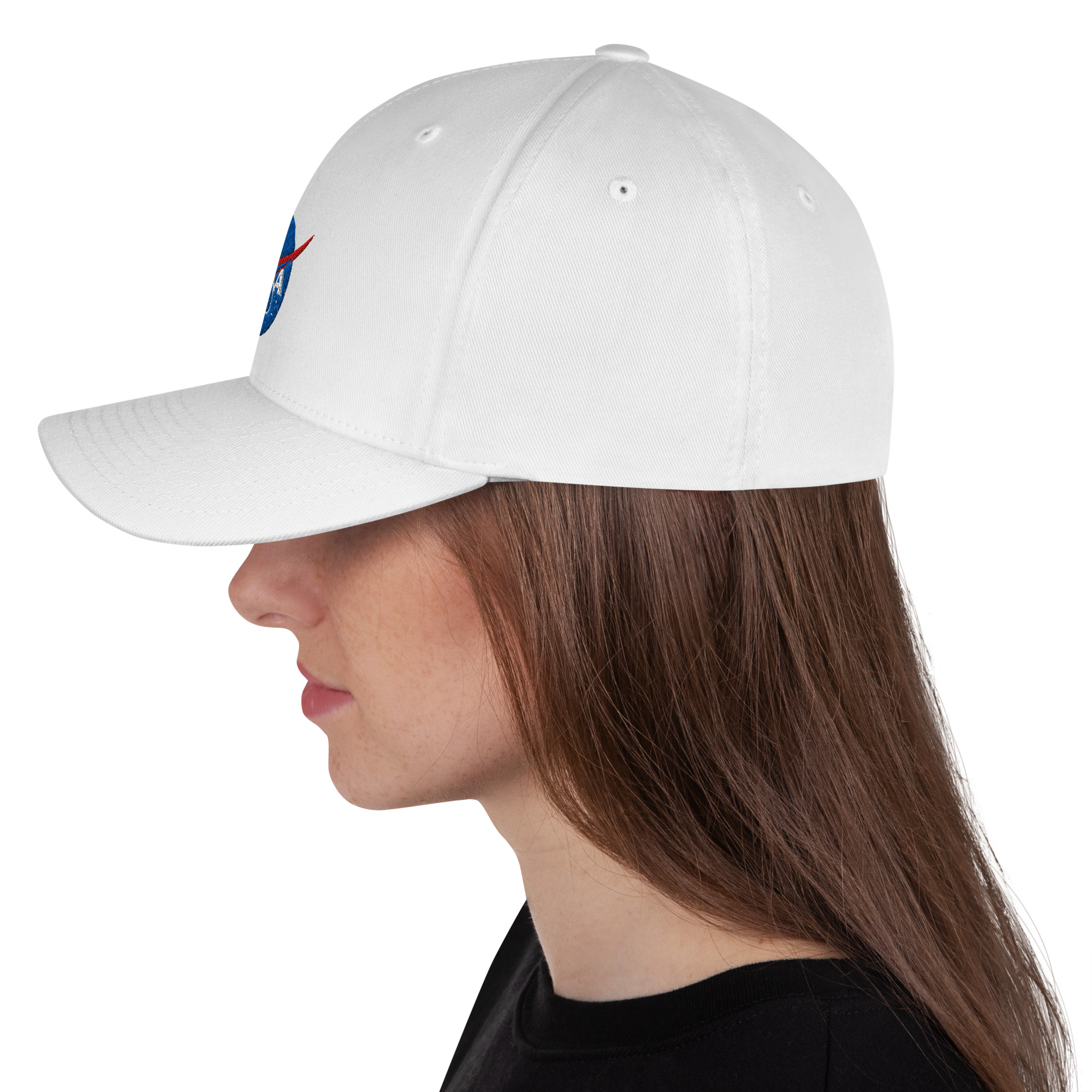 NASA Logo Hat | NASA Meatball Logo Structured Twill Cap - Image 23