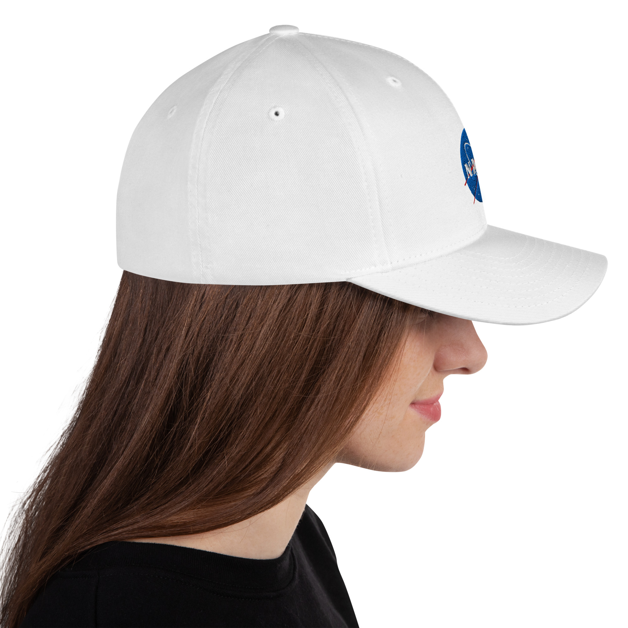NASA Logo Hat | NASA Meatball Logo Structured Twill Cap - Image 24