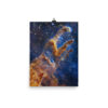 Pillars of Creation Poster | James Webb Space Telescope Print