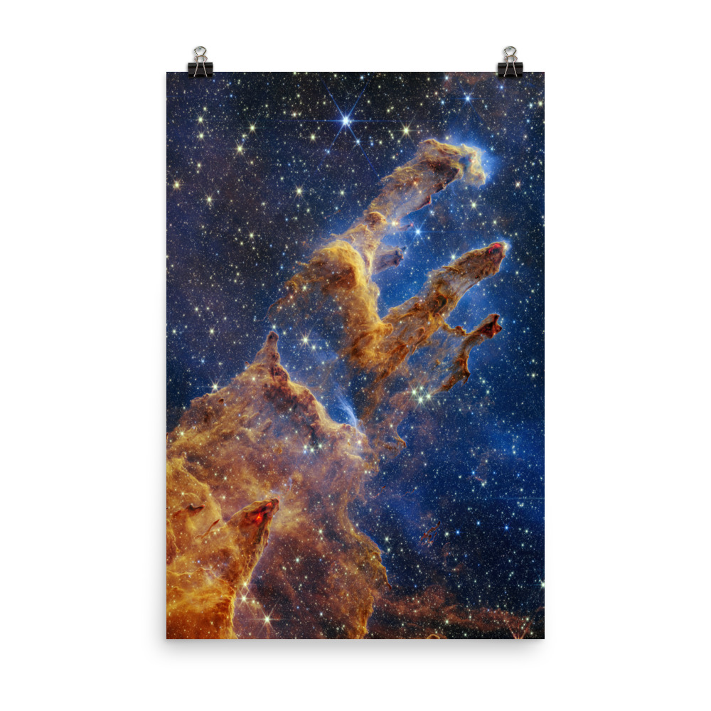 Pillars of Creation Poster | James Webb Space Telescope Print - Image 5