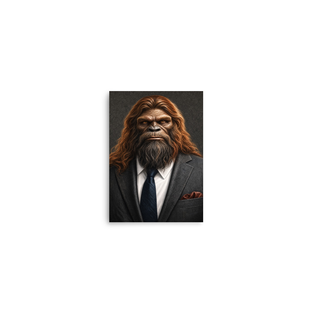 Bigfoot Poster | Bigfoot in a Business Suit - Image 3