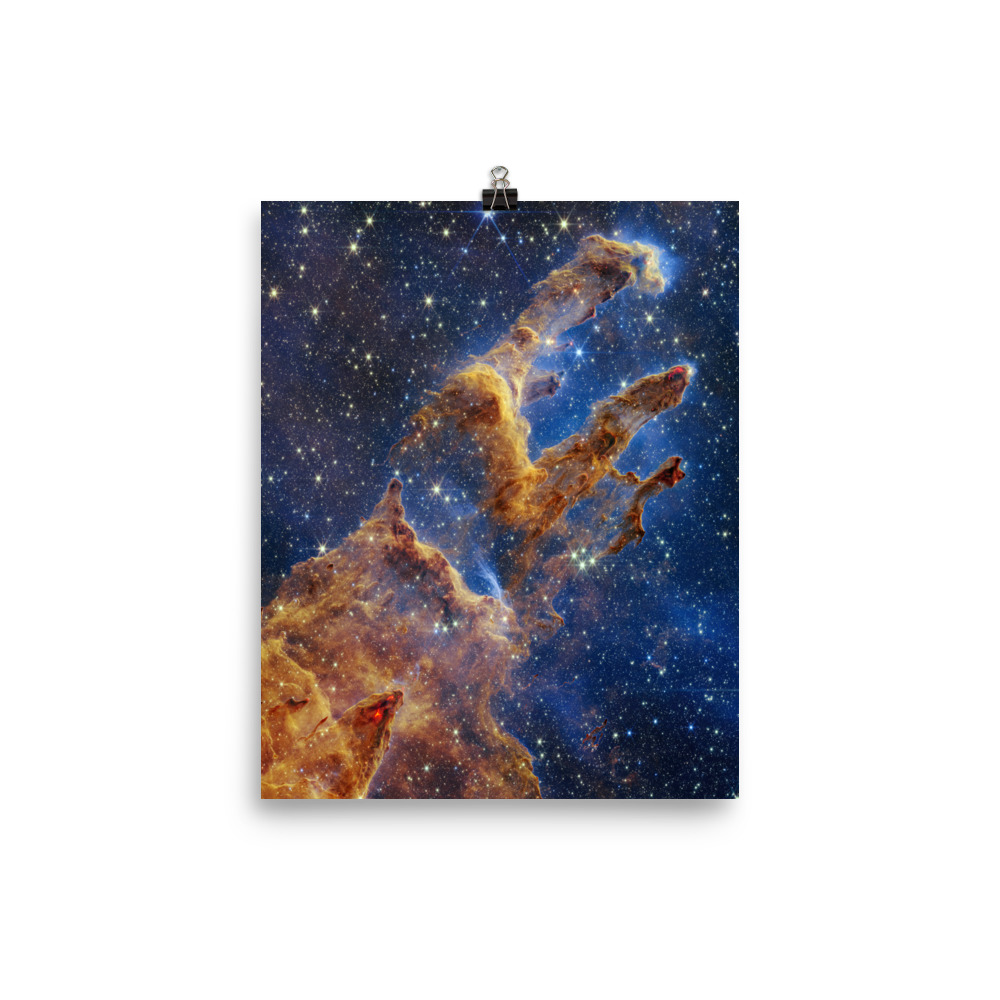 Pillars of Creation Poster | James Webb Space Telescope Print - Image 6