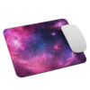 Pink Purple Nebula Space Mouse pad | Galaxy Mouse Pad