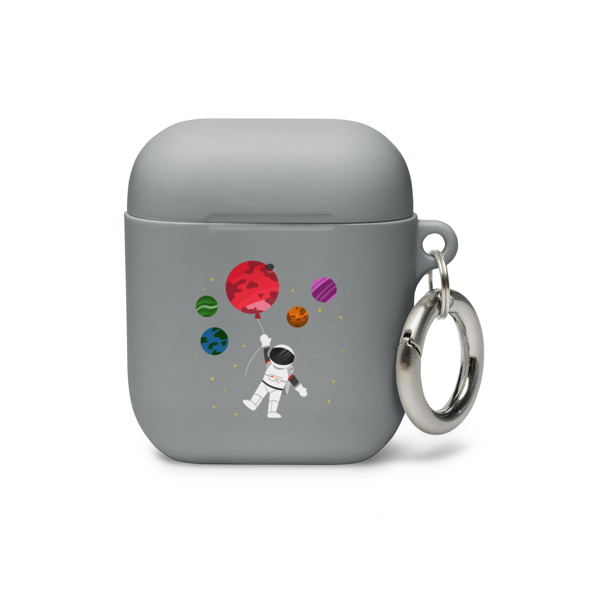 Cute Astronaut AirPods Case | Planet Balloons Space Case - Image 7