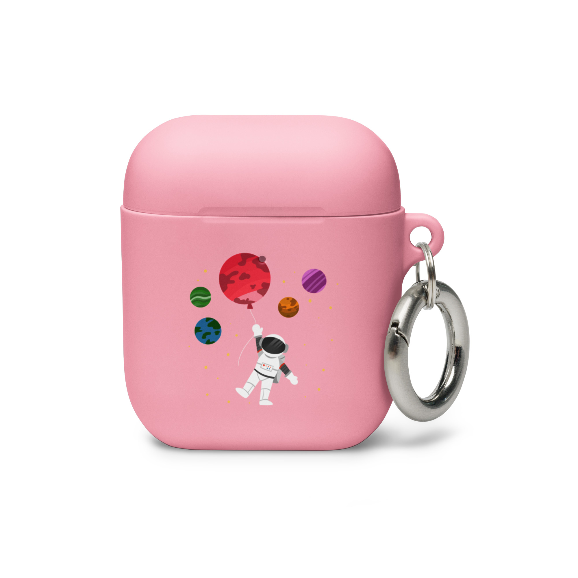 Cute Astronaut AirPods Case | Planet Balloons Space Case - Image 11