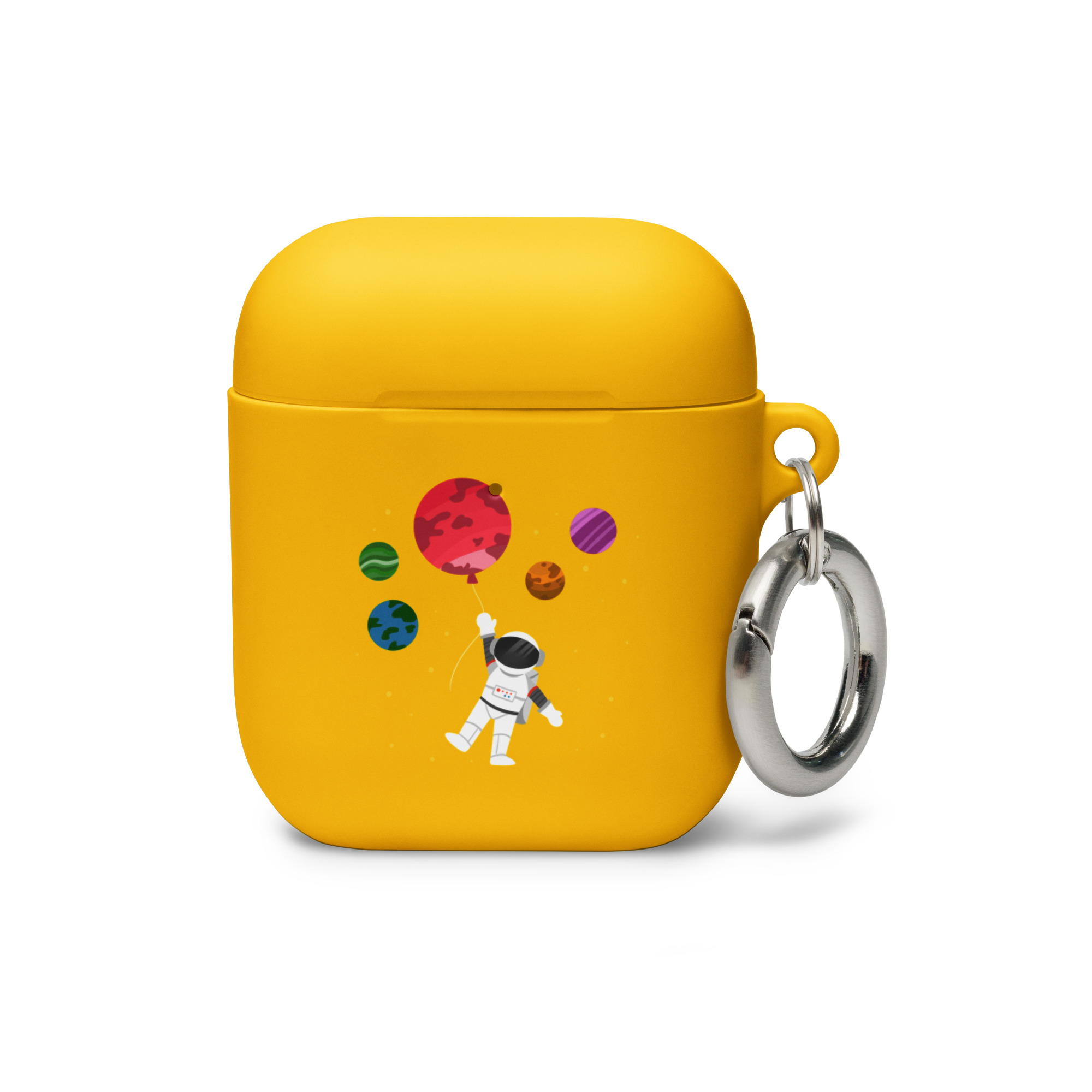 Cute Astronaut AirPods Case | Planet Balloons Space Case - Image 9