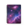 Pink Purple Nebula Space Spiral bound journal | Space Journal