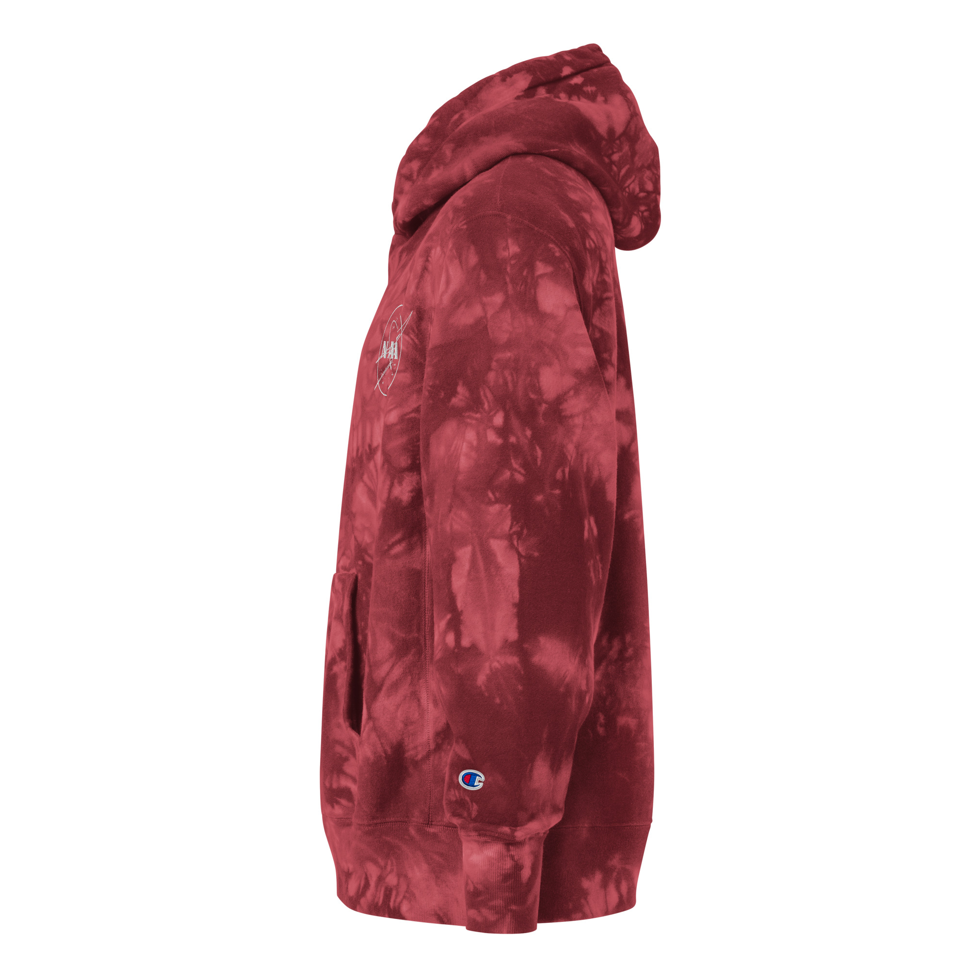 NASA Meatball Logo Tie-Dye Hoodie | Unisex Space Sweatshirt - Image 10