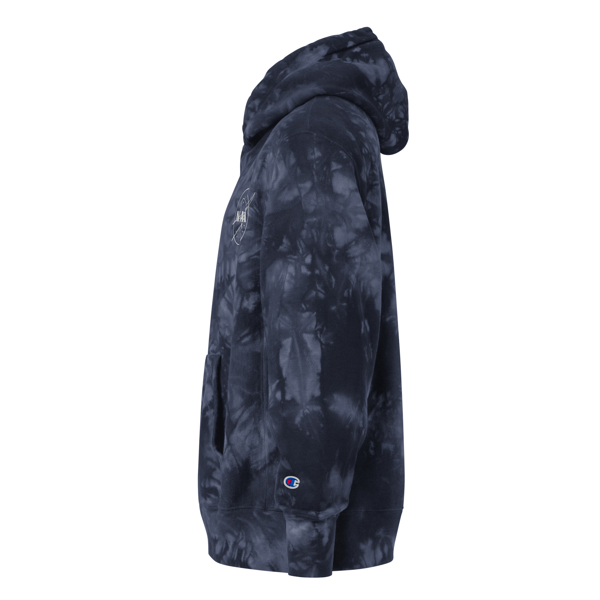 NASA Meatball Logo Tie-Dye Hoodie | Unisex Space Sweatshirt - Image 6