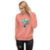 Astronaut Ballon Sweatshirt | Unisex Premium Women's Sweatshirt