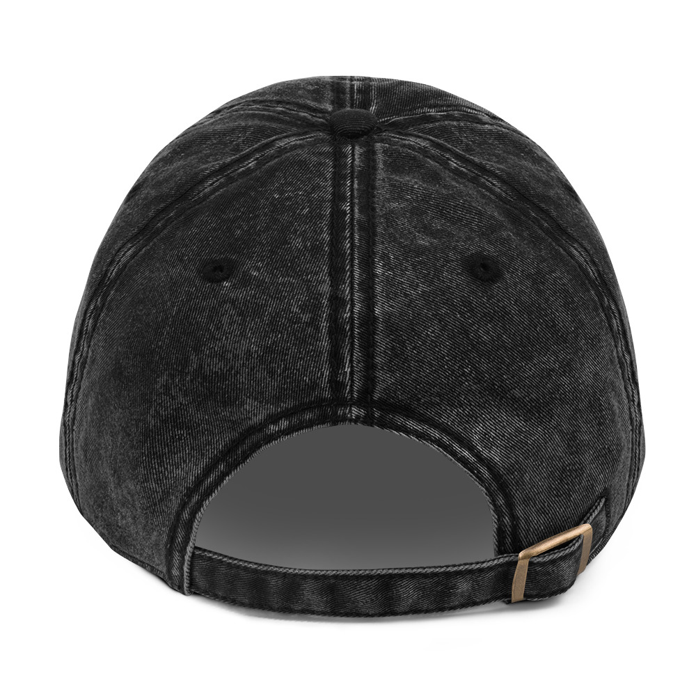 Vintage Wash NASA Hat | Embroidered Cotton Twill Cap - Image 2