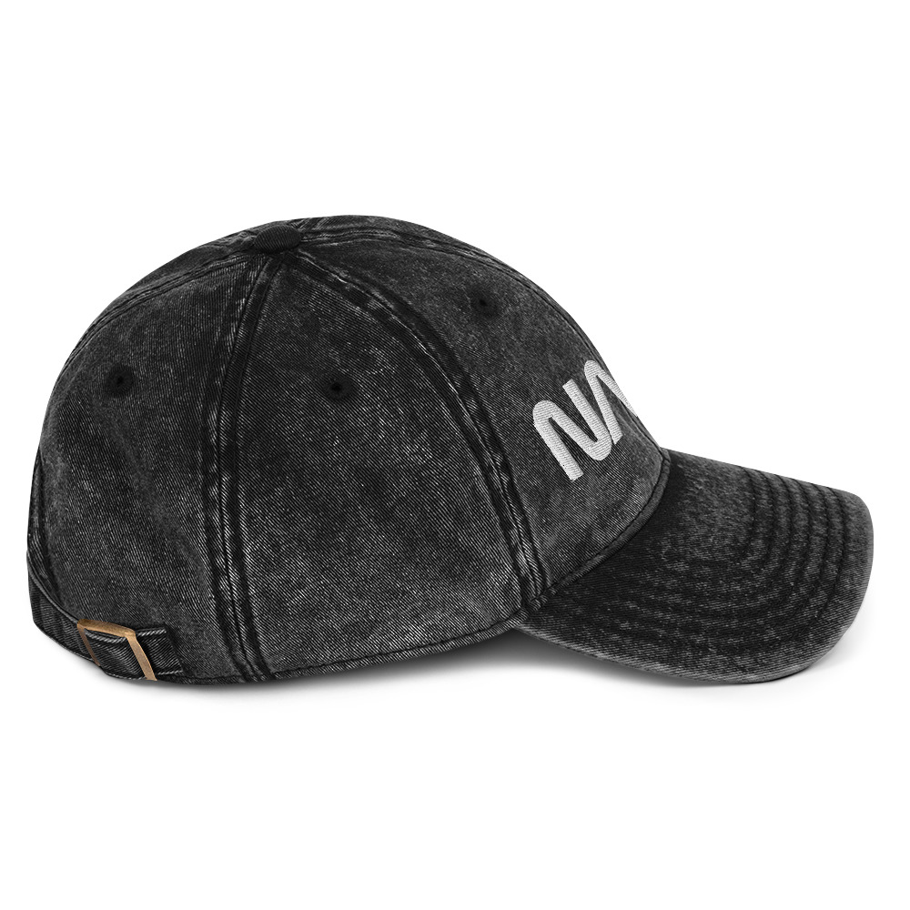 Vintage Wash NASA Hat | Embroidered Cotton Twill Cap - Image 4