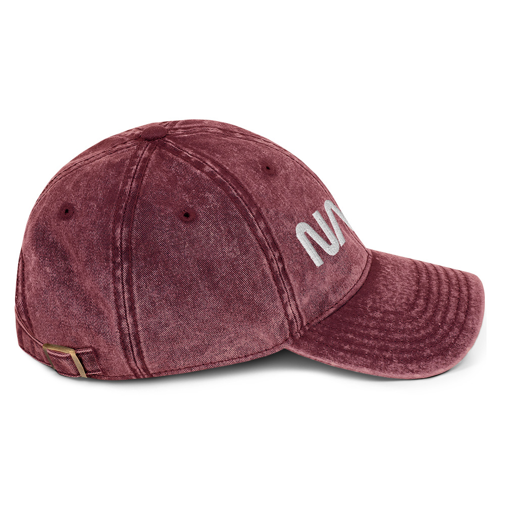 Vintage Wash NASA Hat | Embroidered Cotton Twill Cap - Image 12