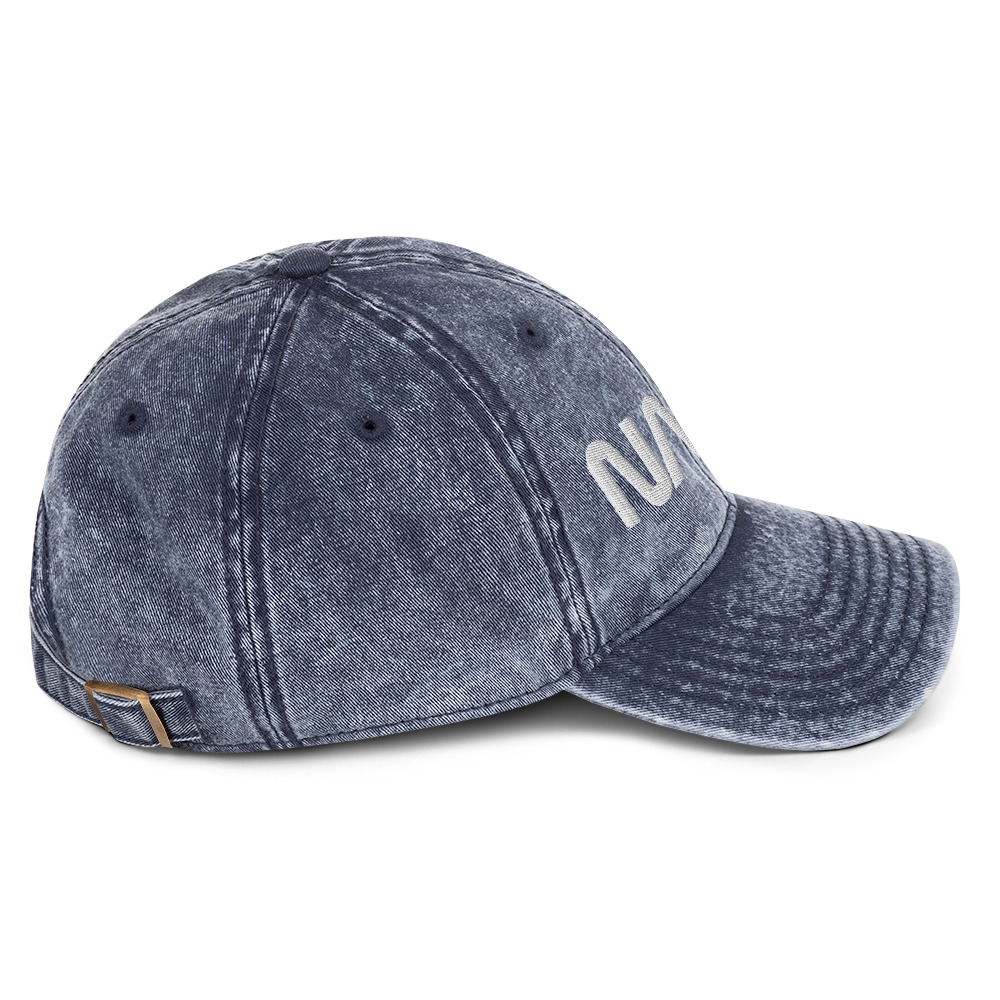 Vintage Wash NASA Hat | Embroidered Cotton Twill Cap - Image 8