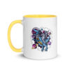 Astronaut Riding T-Rex Kids Mug | Dinosaur Space Mug