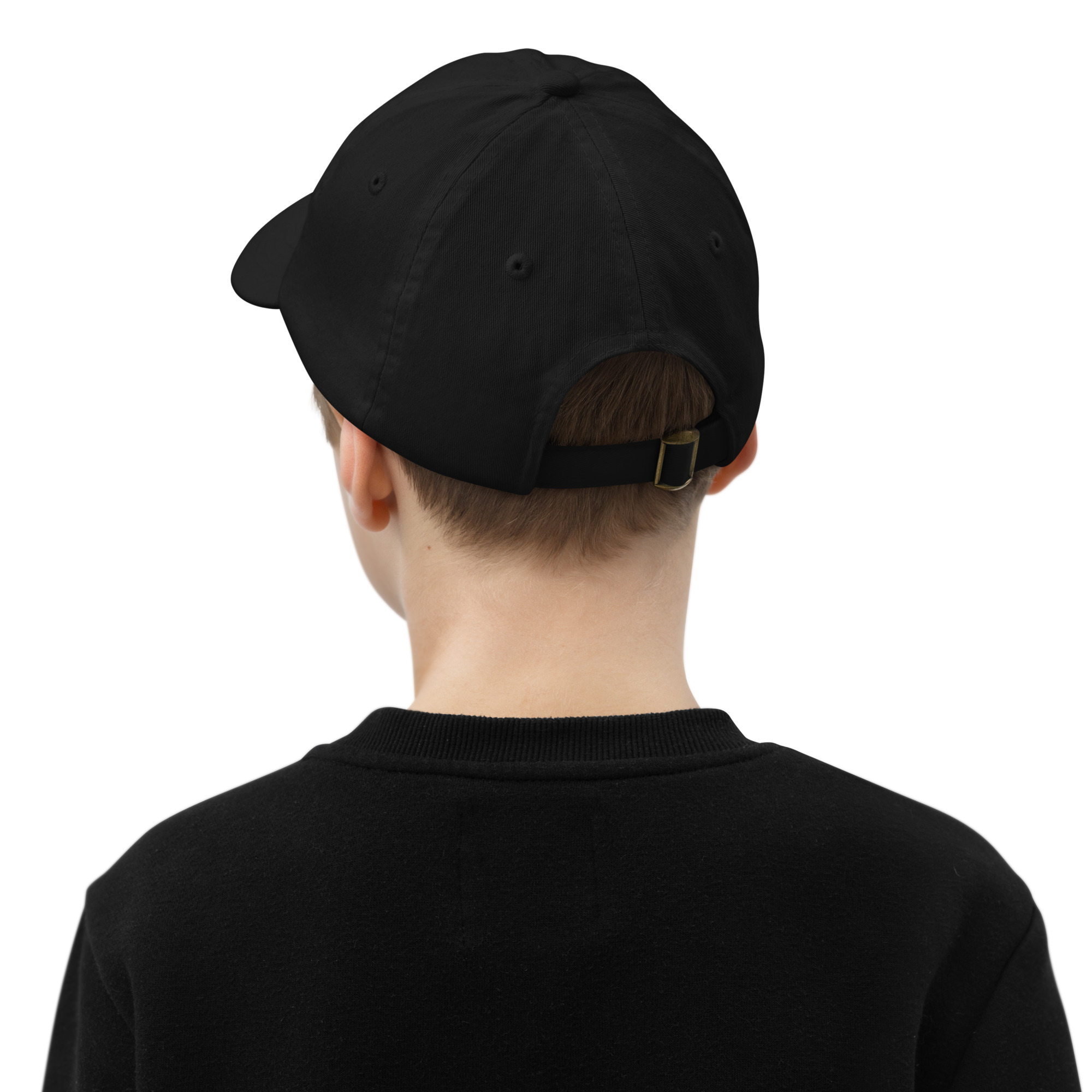 Rocket Emoji Kids Baseball Cap | Spaceship Youth Hat - Image 2