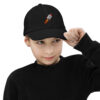 Rocket Emoji Kids Baseball Cap | Spaceship Youth Hat